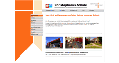 Desktop Screenshot of christophorusschule.christophoruswerk.de